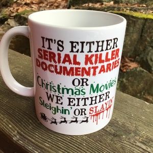 SLEIGHIN it or SLAYIN it X-mad Coffee Mug: From Naughty Gyal Party Collection